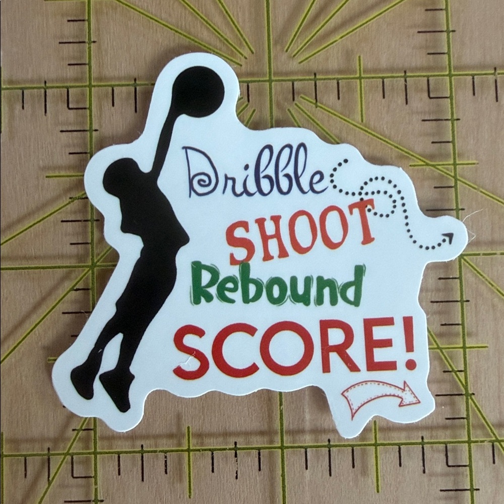NEW Basketball Aesthetic Waterproof Vinyl Sticker
